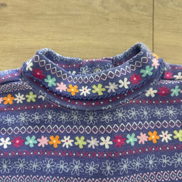 Gymboree vintage Y2K 2001 Colorful Patterned Baby Bodysuit - Picture 4 of 6